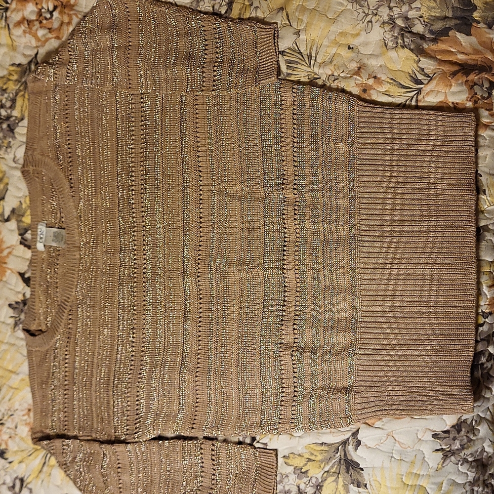 Chache Gold Sweater